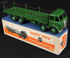 Dinky toys 505 chain foden 1st hh333 front