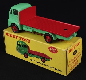 Dinky toys 432 guy warrior flat truck hh335 back