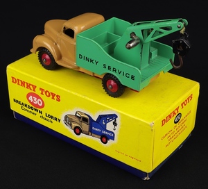 Dinky toys 430 breakdown lorry hh355 back