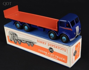 Dinky supertoys 503 taiboard foden hh365 front