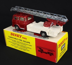 Dinky toys 956 turntable fire escape hh381 back