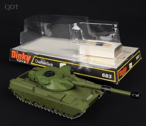 Dinky toys 683 chieftain tank hh382 front