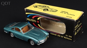 Politoys 504 ferrari 250 gt berlinetta x190 front