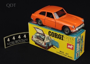 Corgi toys 345 mgc gt competition model hh421 front