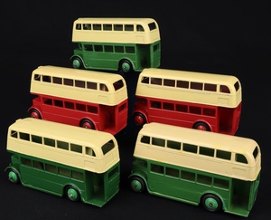 Trade box dinky 29c double deck bus hh435 back