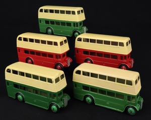 Trade box dinky 29c double deck bus hh435 front 1