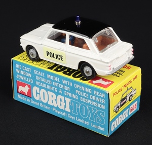 Corgi toys 506 police panda imp hh455 back