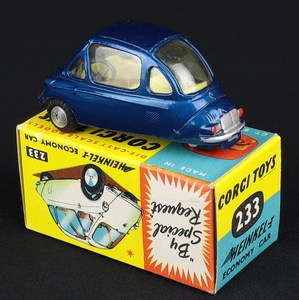 Corgi toys 233 heinkel economy car back