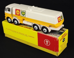 Dinky supertoys 944 shell bp fuel tanker hh470 back