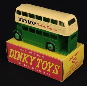 Dinky toys 290 double deck bus hh472 back