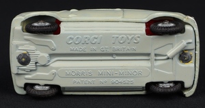 Corgi toys 226 morris mini minor hh475 base