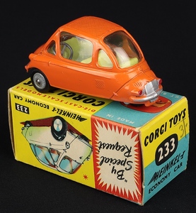 Corgi toys 233 heinkel economy car hh498 back