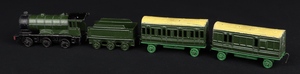 Dinky gift set 17 passenger train set hh500 models