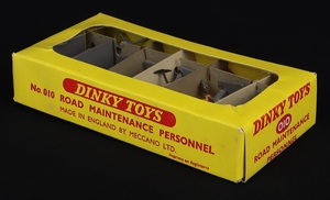 Dinky toys 010 road maintenance personnel hh509 box