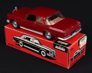 Solido models 126 mercedes 220 se hh520 back