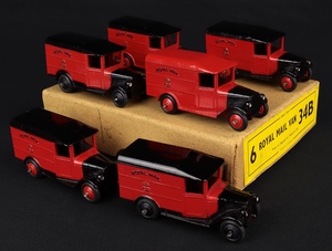 Trade box dinky 34b royal mail vans hh524 view