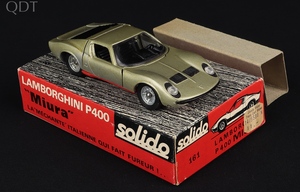 Solido 161 lamborghini p400 miura hh548 front