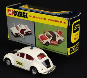 Corgi toys 373 police vw 1200 hh564 back