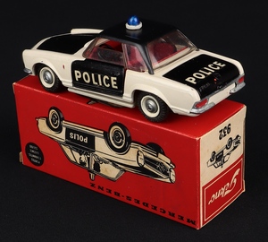 Tekno models 932 mercedes police hh574 back