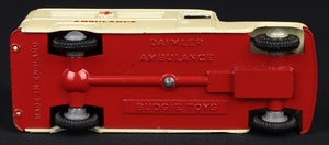 Budgie toys 258 daimler ambulance hh576 base