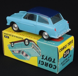 Corgi toys 216 austin a40 saloon hh577 back