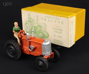 Crescent toys 1805 agricultural tractor landgirl driver hh582 front