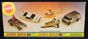 Corgi toys junior 3082 james bond gift set hh593 box