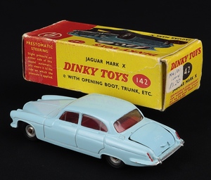 South african dinky 142 jaguar mark x hh594 back