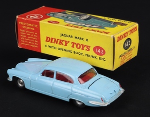 Dinky toys 142 mark x jaguar hh595 back