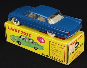 South african dinky toys 148 ford fairlane hh620 back