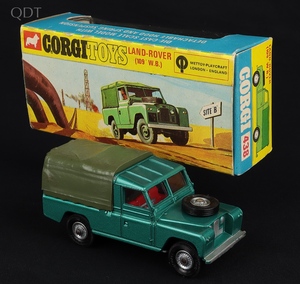 Corgi toys 438 landrover hh627 front