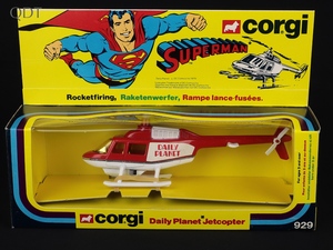 Corgi toys 929 daily planet jetcopter hh646 front