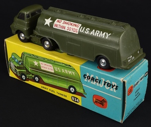 Corgi major toys 1134 army fuel tanker hh660 back