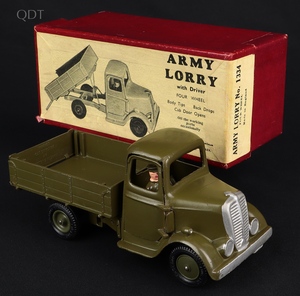 Britains 1334 army lorry with driver hh663 front