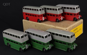 Trade box dinky toys 29c double deck bus hh665 front