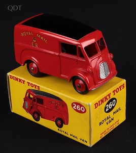 Dinky toys 260 royal mail van hh691 front