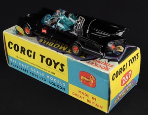 Corgi toys 267 batmobile hh696 back