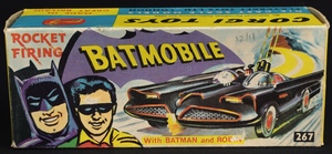 Corgi toys 267 batmobile hh696 box face