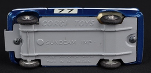 Corgi toys 340 monte carlo sunbeam imp  base