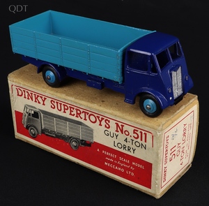 Dinky supertoys 511 guy 4 ton lorry hh701 front