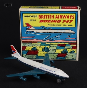 Maxwell mini 545 british airways boeing 747 hh707 front