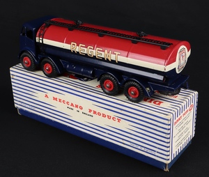 Dinky toys 942 foden 14 ton regent tanker hh705 back