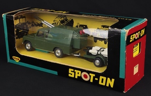 Spot on 419 military land rover missile carrier hh746 box front