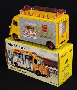 French dinky 587 1 citroen philips van hh751 side view