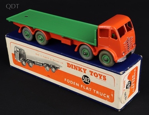 Dinky toys 502 foden flat truck hh755 front