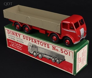 Dinky supertoys 501 foden diesel wagon hh756 front