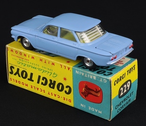 Corgi toys 229 chevrolet corvair b664 back