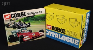 Corgi toys catalogue dispenser 1973 cc452 front