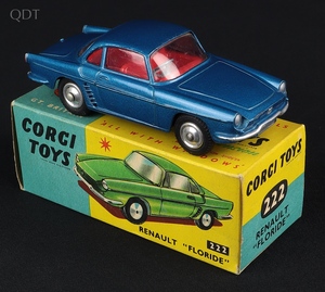 Corgi toys 222 renault floride cc453 front