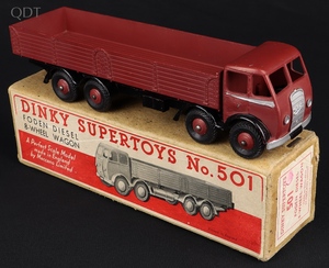 Dinky supertoys 501 foden diesel wagon hh777 front